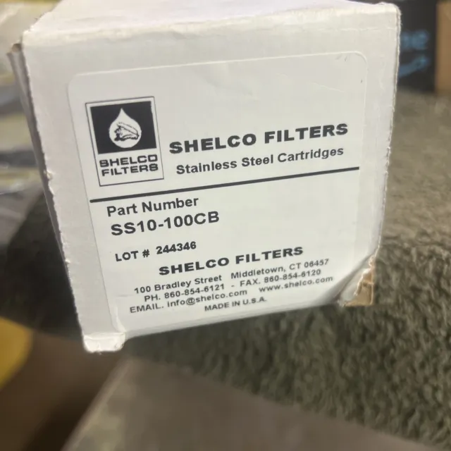 Shelco SS10-100CB Filter Cartridge *NEW*