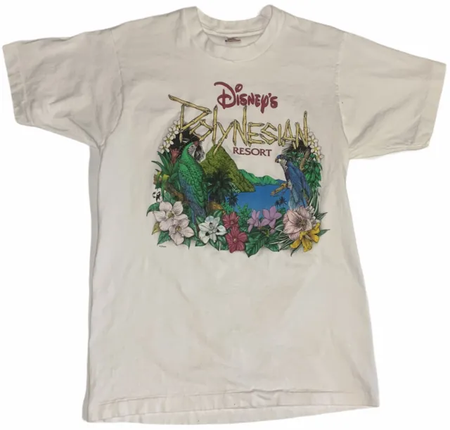 Vintage 90's Disney's Polynesian Resort Single Stitch T-Shirt Large FOTL Tag