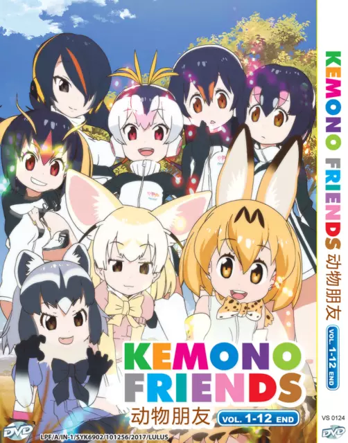 DVD ANIME KEMONO FRIENDS Vol.1 12 End English Subs All Region