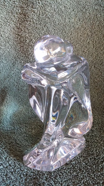 BACCARAT FRANCE DREAMER NUDE Woman Crystal Figurine Robert