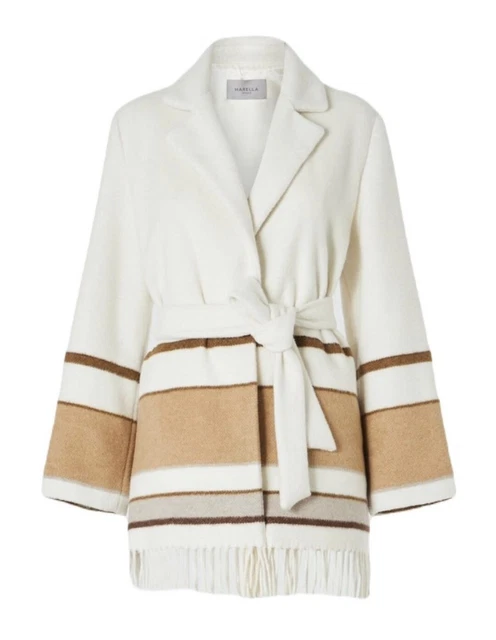 Max mara fringe discount coat