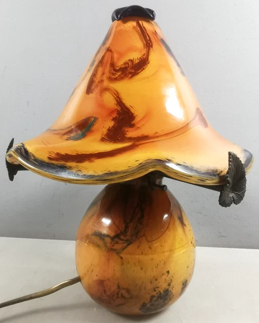 Lampe Berger Pâte De Verre – Style Murano, En Verre, Très Bon état (occasion)