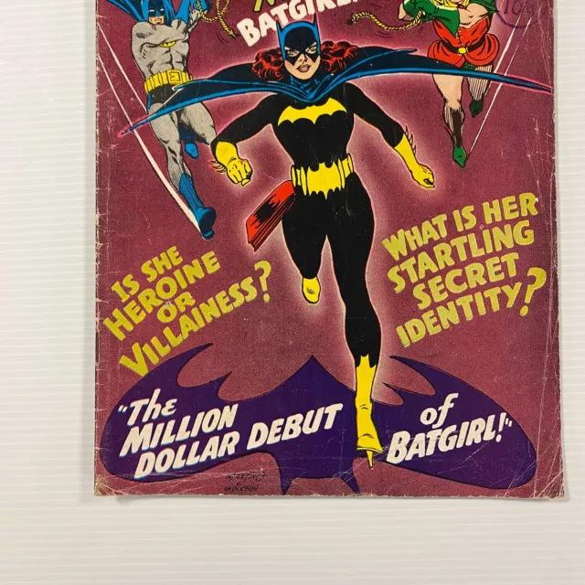 Detective Comics Batman #359 1967 GD/VG 1st Barbara Gordon Batgirl 3