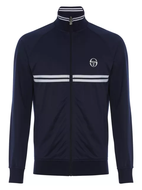 Sergio Tacchini Polyester Pasquale Track Top - Navy - Sizes: Small