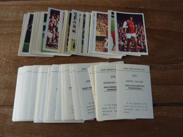 FKS Wonderful World of Soccer Stars 1972/73 Football - VGC! Pick Your Stickers