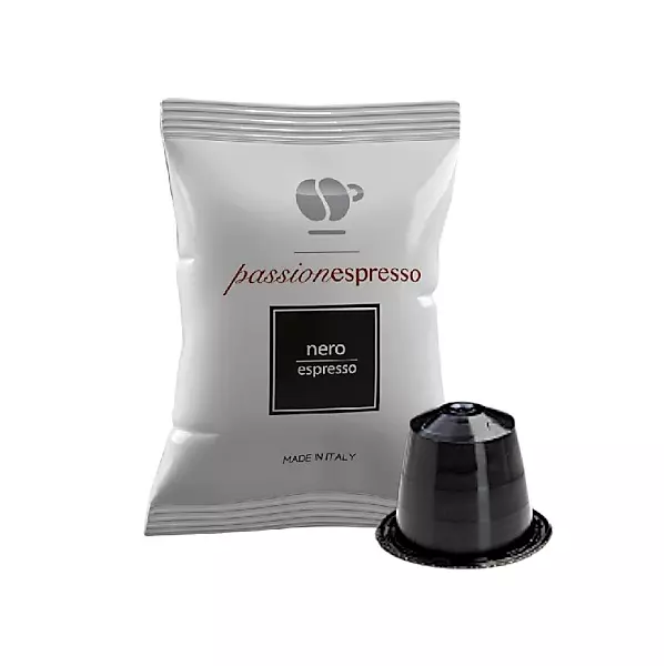 N.300 Capsules LOLLO CAFFÈ Passion Espresso Mélange Noir Compatible Avec Macc