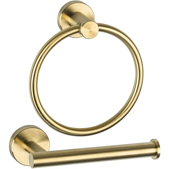 Set accessori hardware set rivestito oro 2 pezzi antiruggine E7W3