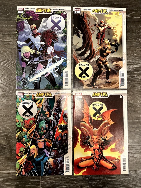 Empyre: X-Men 1 2 3 4 Comic Lot Marvel Hickman Krakoa X-Men Avengers NM/VF