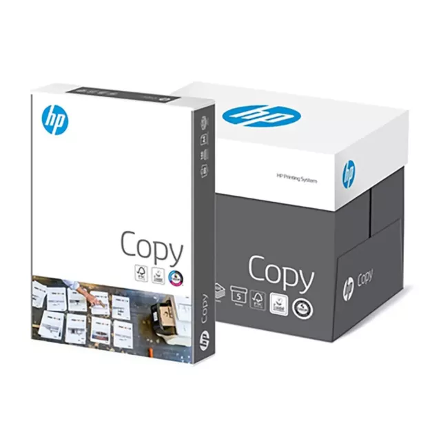 Hp A4 White Paper Office 80Gsm Printer Copier | 1 2 3 4 5 Reams Of 500 Sheets