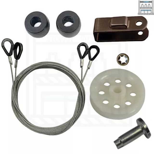 GARADOR Mk3C Spring Pulley REPAIR KIT PN58 Garage Door Spring Cable Roller Wheel