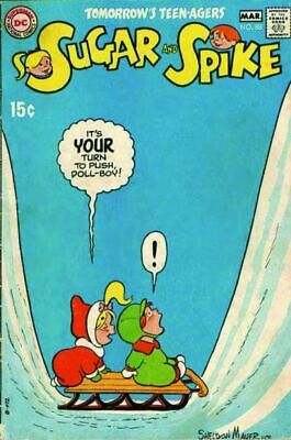 SUGAR AND SPIKE #88 F, DC Comics 1970 Stock image