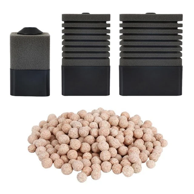 Aquarium Biochemical Sponge Filter Ultra Quiet Submersible Fish Tank Foam Filter