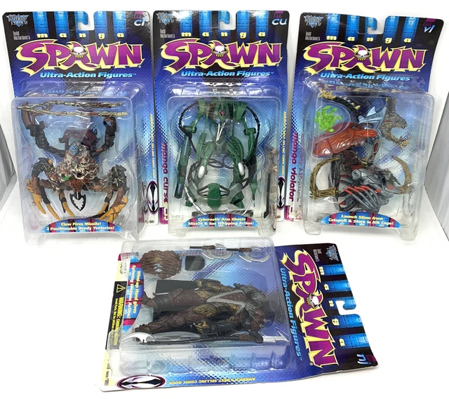 Manga Spawn Ultra Action Figurines Séries 9 - Violator Ninja Clown Curse Neuf