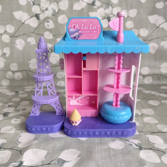 SHOPKINS WORLD VACATION Paris Oh La La Macaron Café Monique