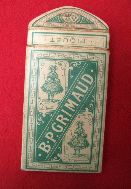 Lot Ancien De Jeux De Cartes à Collectionner BP Grimaud - Année 75 Sous Blister