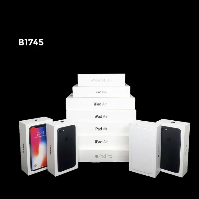 11 Empty Apple Product Boxes: iPhone, iPad, iPad Mini, iPad Pro, iPad Air B1745
