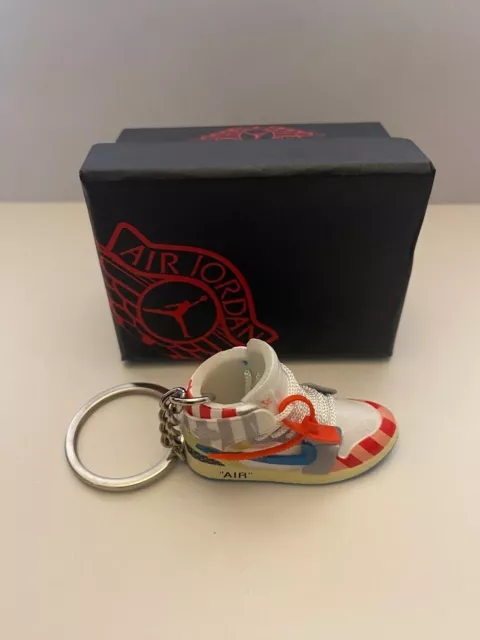 MINI SNEAKER NIKE Air Jordan 1 Keychain LV+ shoebox $22.00 - PicClick AU