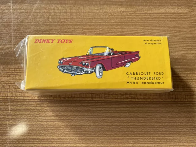 Dinky Toys - CABRIOLET FORD THUNDERBIRD - Atlas 1/43ème - réf 555 - Neuf