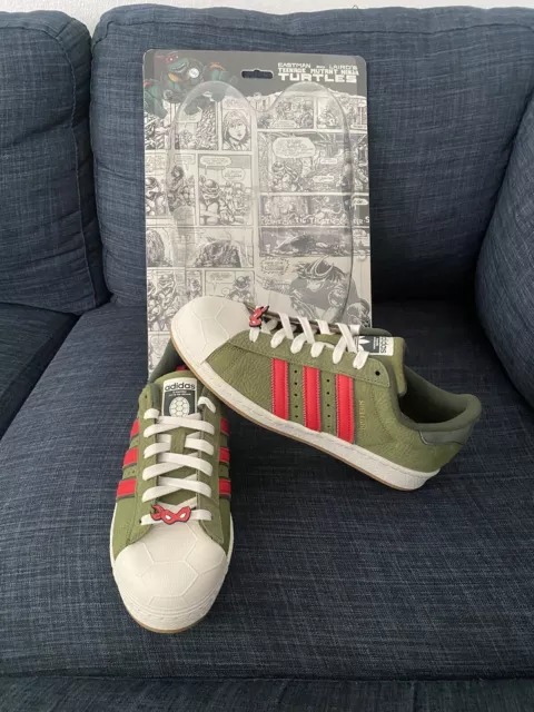 Adidas Superstar Teenage Mutant Ninja Turtles Men’s Size 10