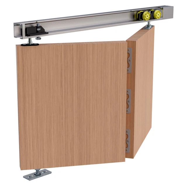 BIFOLDING DOOR TRACK System for Folding Doors Hercules Plus 3000mm