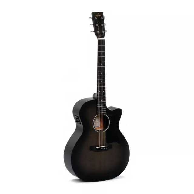 Sigma GMC-STE-BKB - Guitare électro-acoustique - Noir dégradé satiné