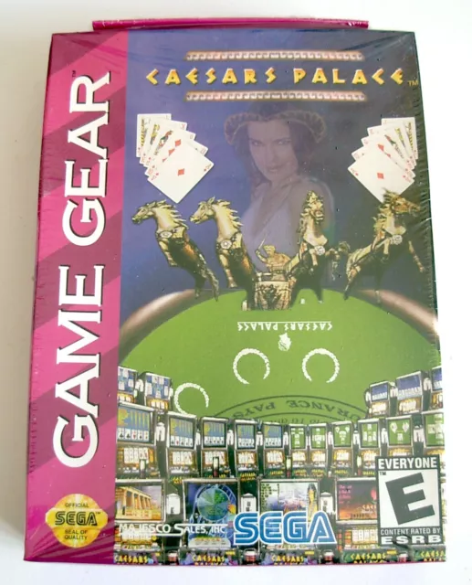 Neuf / New CAESARS PALACE jeu / game Caesar's palace for Sega Game Gear GAMEGEAR