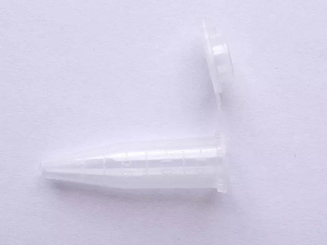 Tube en Plastique Gradué Pointu 1,5 ml x10 - Pointed Graduated Plastic T - SEM13