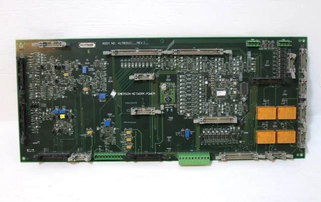 Emerson 417031G1 Rev 4 Main Control Board PCB PLC Network Power 417031G-1