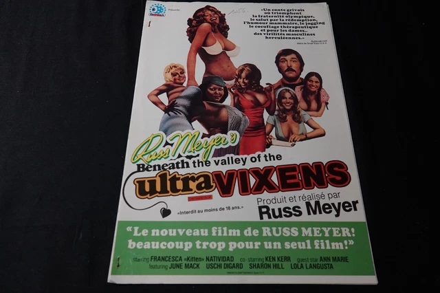 russ meyer  ULTRA  !Francesca Natividad dossier presse cinema vintage  1979
