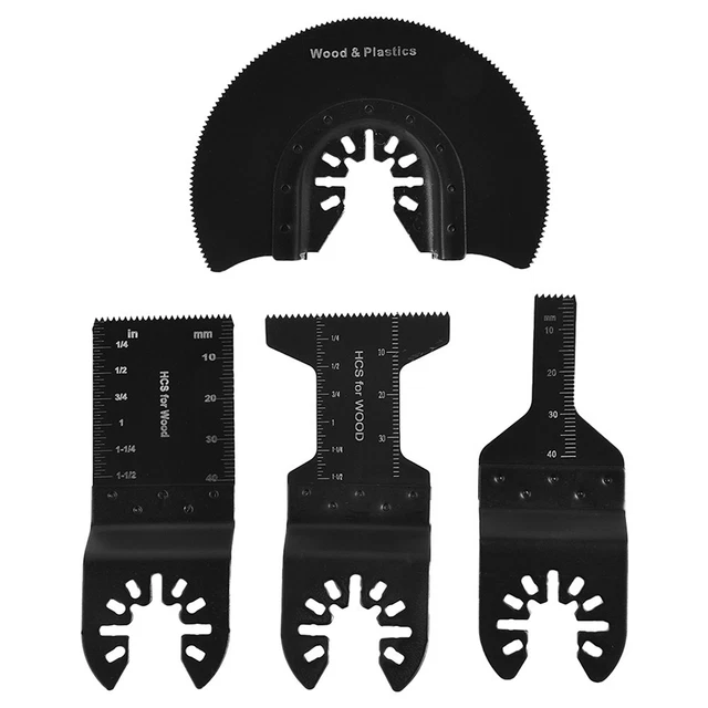 4pcs / Set Oscillant Multi Outil Segment Scie Lames for Fein Multimaster