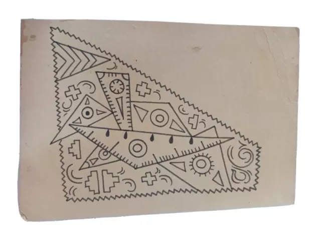 Old Vintage Handmade design of artwork Indian Collectible Design Antique Designs