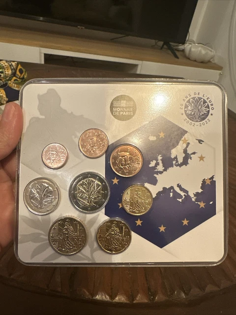 Miniset Monnaie de Paris 20 ans de l’euro