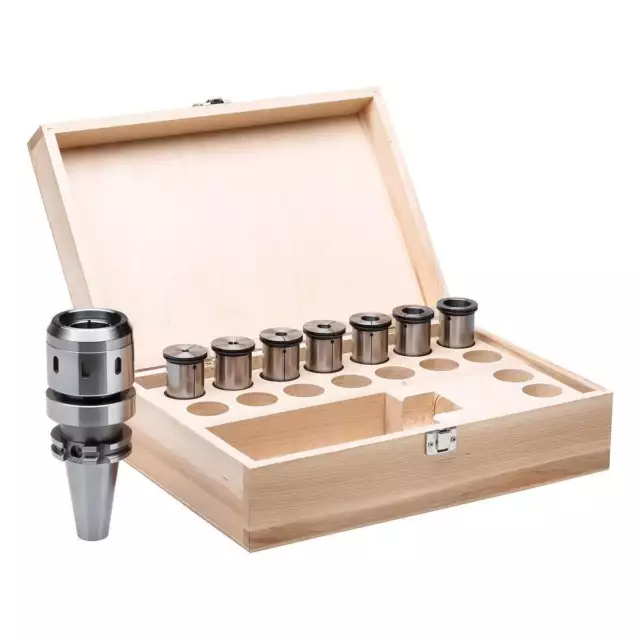Hks Kraftspannfutter SK40 din 69871 Avec Réductions en Bois Kühlmitteldicht