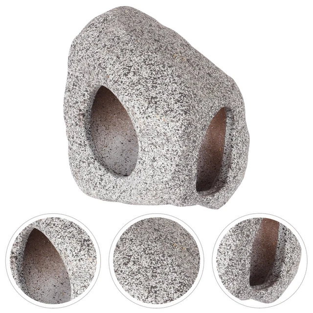 Fish Hiding House Shrimp Cave Breeding Rock Hideout Play Rest Tank Betta