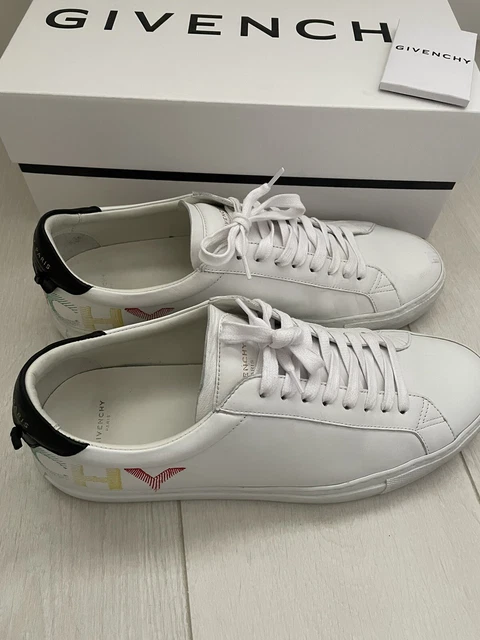 Givenchy white mens best sale trainers