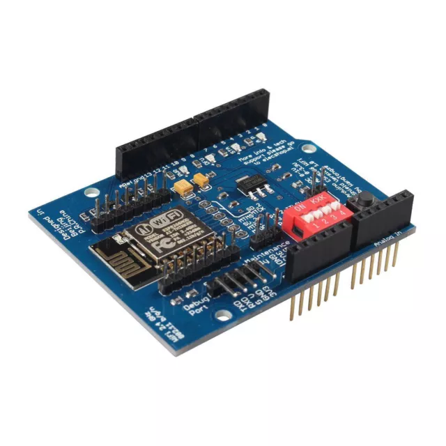 ESP-12E ESP8266 UART WIFI Wireless Shield for Arduino UNO R3 $8.53 ...