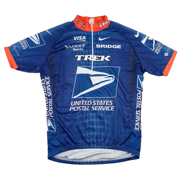 MEN'S LARGE TREK Cycling Jersey United States Postal Service