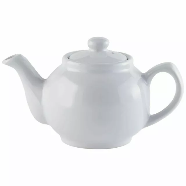 Price & Kensington Traditional Ceramic Tea Serving Teapot 10 Cup - White