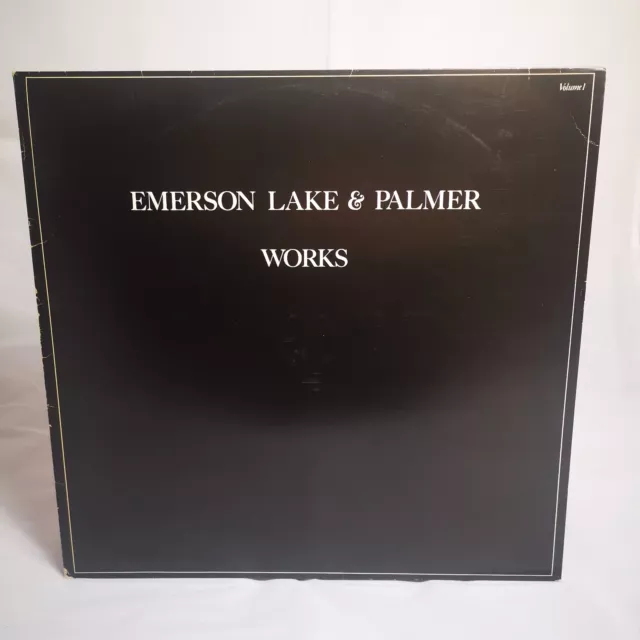 Emerson Lake & Palmer – Works (Volume 1) 2LP Tri-Fold *** Original 1977 German