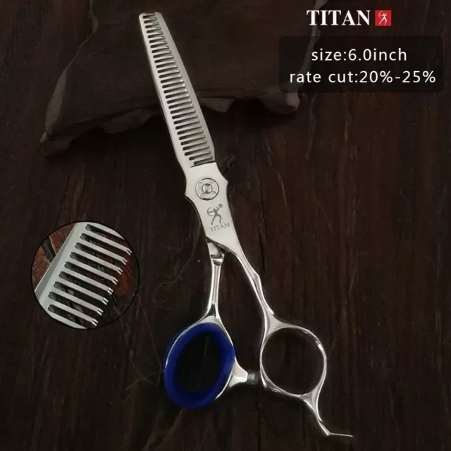 Titan Japanese Style Professional “6" Hair Cutting Barber Thinning Scissors! Uk