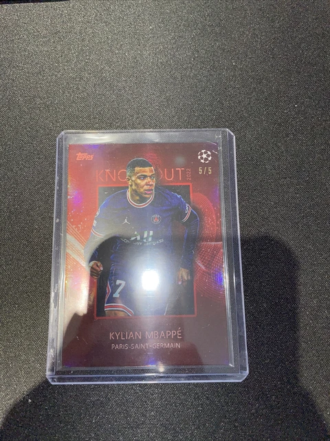 topps knockout kylian mbappe /5