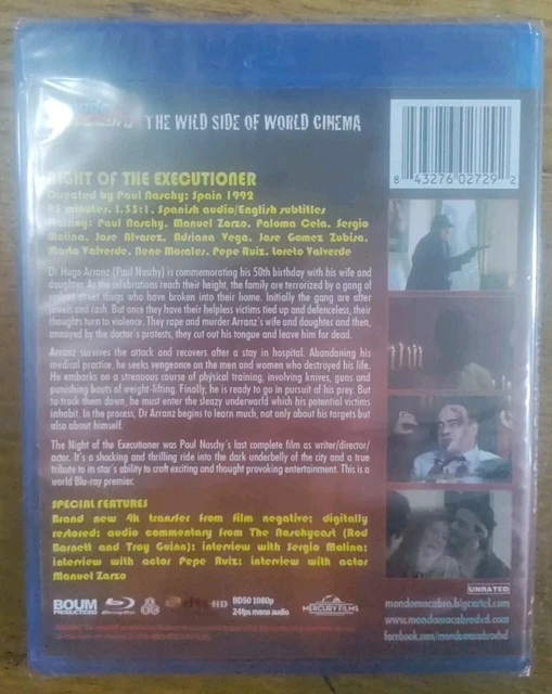 NIGHT OF THE Executioner New Bluray Region ABC £10.00 PicClick UK