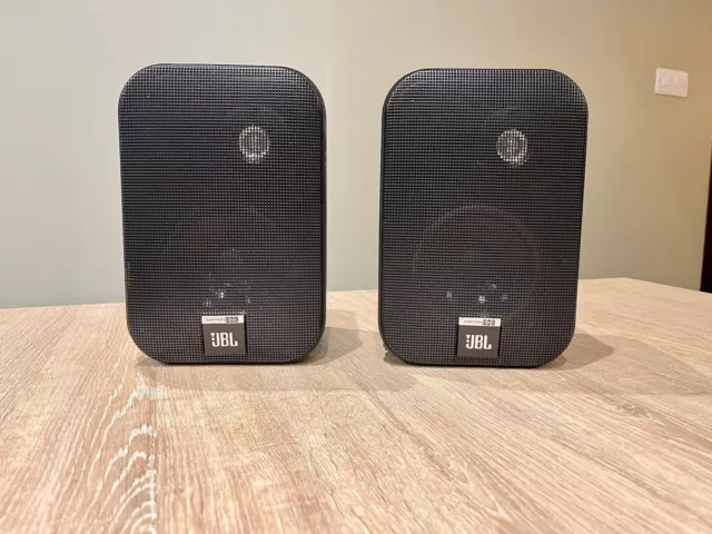 Jbl Control One Speakers - Pair - Black - Excellent Condition