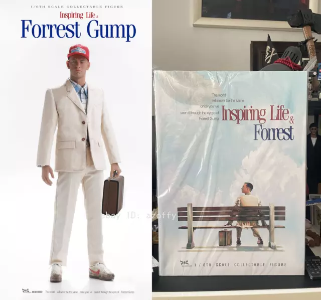 Modelo de figura de acción DJ-CUSTOM 1/6 Inspiring Life Forest Gump colección masculina de 12