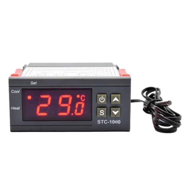 Thermostat numérique LCD STC1000 contrôle précis de la température pour dive