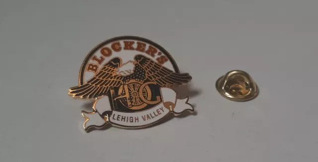 pin's Harley Davidson HOG / Blocker's Lehigh Valley (EGF doré)