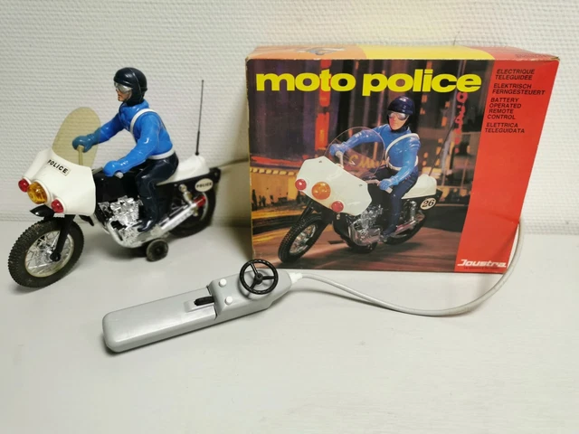 Moto Police électrique Téléguidée Joustra Ceji - Neuve En Boîte