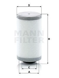Mann-Filter Filter Drucklufttechnik Le3009