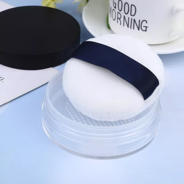Nachfüllbare Make-up-Pulverbox mit Sifter-Deckel und Puff - 20g