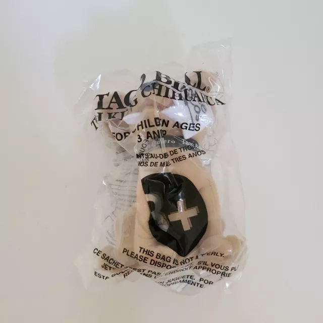 Vintage TACO BELL Chihuahua Dog Plush Free Tacos Sign "Here Lizard Lizard" NIP